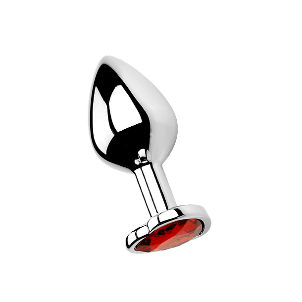 plug metalico corazon s
